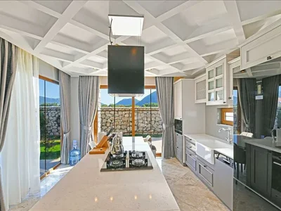 Complexe résidentiel Furnished villa with swimming pools abd a spa area, Kalkan, Turkey