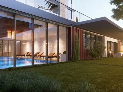 Zespół mieszkaniowy Residence with swimming pools and gardens at 300 meters from the beach, Izmir, Turkey