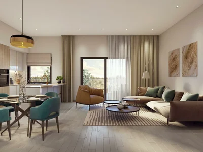 Complejo residencial New residence Elysee with a swimming pool and a spa, JVC, Dubai, UAE