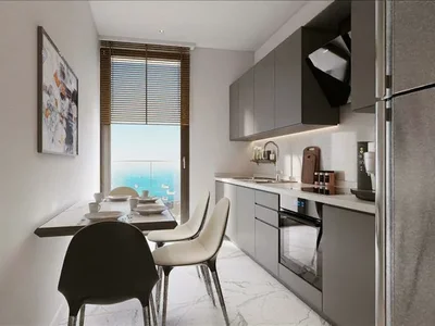Residential complex High-rise residence with a swimming pool and working areas in the heart of Istanbul, Turkey