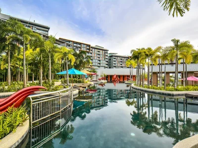 Residential complex Comfortable residence with swimming pools, gardens and waterfalls at 550 meters from Bang Tao Beach, Phuket, Thailand