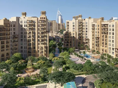 Complexe résidentiel New residence Jadeel with swimming pools close to Dubai Marina, Umm Suqeim, Dubai, UAE