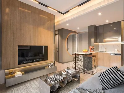Zespół mieszkaniowy New residence with a swimming pool at 800 meters from the beach, Mersin, Turkey