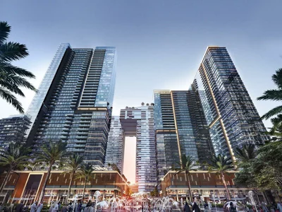 Жилой комплекс Новая элитная резиденция Park Views с бассейном и многофункциональным залом, Zabeel, Дубай, ОАЭ