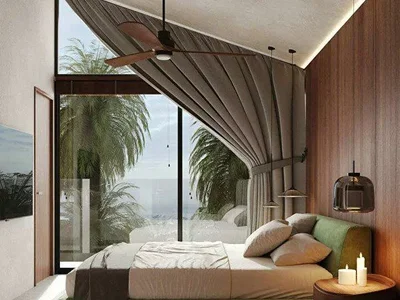 Complejo residencial Complex of two-storey villas close to beaches, Uluwatu, Bali, Indonesia
