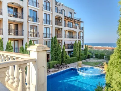 Apart - hotel Byala Sun Residence sovremennyj ziloj kompleks u mora v kurortnom gorode Bala
