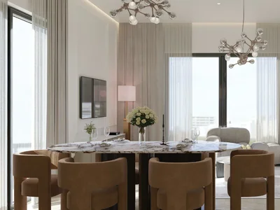 Zespół mieszkaniowy Complex of furnished apartments Altai Tower with a swimming pool and a gym, JVT, Dubai, UAE