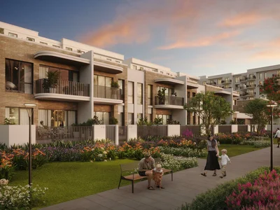 Wohnanlage The Mayfair Residence — new large residence by Nshama with green areas and entertainment areas in Town Square Dubai