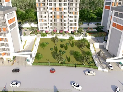 Residential complex New residence with parks and a swimming pool close to a metro station, Istanbul, Turkey