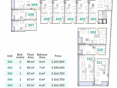 Immeuble The Hub Luxury Apartments for Sale | Senegambia Strip