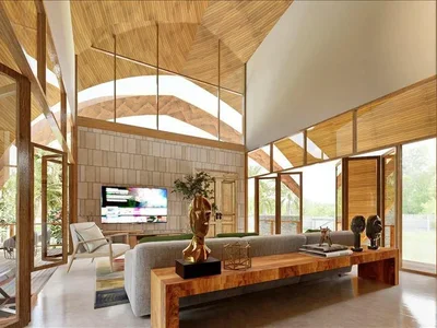 Zespół mieszkaniowy New complex of villas with swimming pools, surrounded by the jungle, 3 minutes away from Na Thon Beach, Samui, Thailand