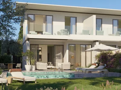 Residential complex Townhouses with swimming pools in the large Limassol Greens residence with a golf course and a spa center, Limassol, Cyprus