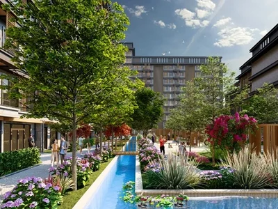 Complexe résidentiel Luxury apartments with views of the Sea of ​​Marmara in the Maltepe area.