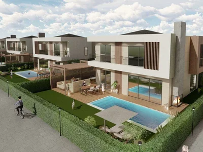 Zespół mieszkaniowy New complex of villas at 800 meters from the beach, on the outskirts of Istanbul, Turkey