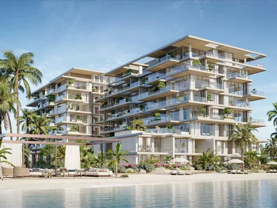 Complexe résidentiel New Shoaq Residence with a direct access to the beach and a roof-top swimming pool, Dubai Islands, Dubai, UAE
