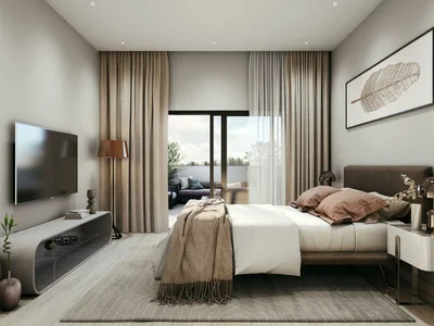 Complejo residencial New residence Elysee with a swimming pool and a spa, JVC, Dubai, UAE
