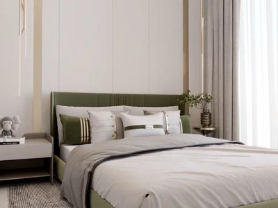Wohnanlage Luxury residence Ivy Gardens with a swimming pool and a cinema, Dubailand, Dubai, UAE
