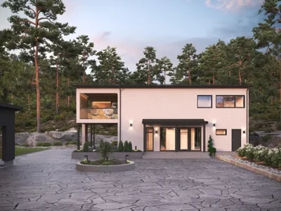 Villa New with Scandinavian design near Helsinki