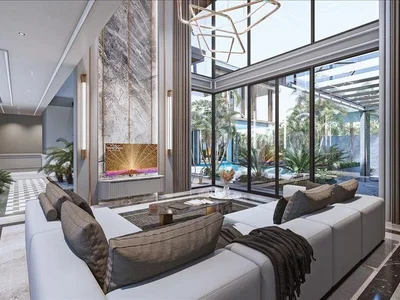 Complexe résidentiel New complex of villas with swimming pools, Pattaya, Thailand