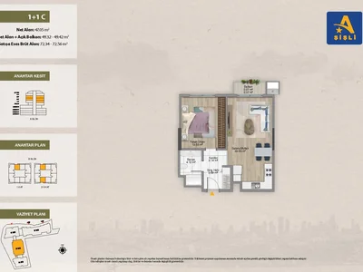 Zespół mieszkaniowy Luxury apartments in the center of Istanbul from a leading developer.