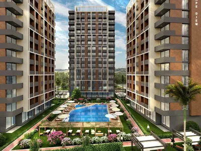 Complexe résidentiel Residential complex with water park and swimming pool, 150 metres to the sea, Erdemli, Mersin, Turkey