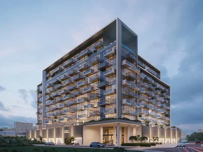 Complejo residencial New Havelock Residences with swimming pools in the green area of Jebel Ali Village (Discovery Gardens), Dubai, UAE