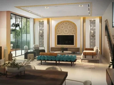 Wohnanlage New luxury complex Marocco Villas on the shore of the lagoon, DAMAC Lagoons, Dubai, UAE