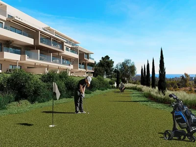 Apartment building Properties with Sea Views Surrounded by Nature in Mijas Malaga