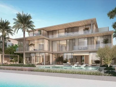 Complejo residencial New complex of beachfront villas Coral villas with swimming pools and sea views, Palm Jebel Ali, Dubai, UAE