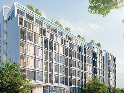 Wohnanlage Residential complex with a swimming pool, a garden and a meeting room, Bangkok, Thailand
