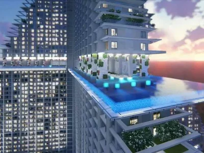 Zespół mieszkaniowy Luxury high-rise residence with a water park, a hotel and restaurants, Pattaya, Thailand