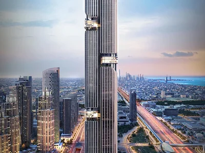 Apartment building Apartments in 110 Storey Downtown Residences Tower in Business Bay