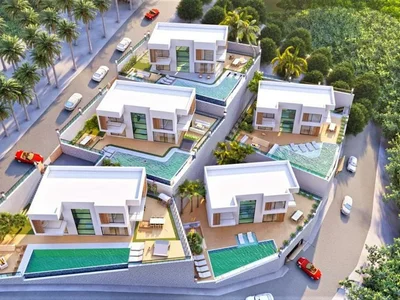 Zespół mieszkaniowy Modern villas with parking and private swimming pools, Alanya, Turkey
