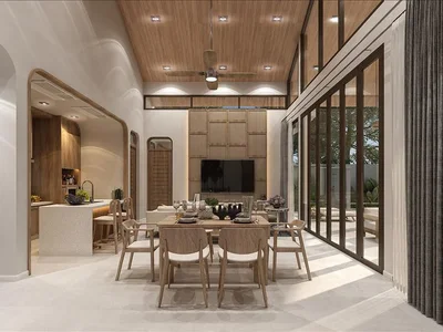 Zespół mieszkaniowy Complex of villas with swimming pools in a luxury residential area, Phuket, Thailand