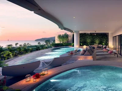 Residential complex Apartments with a view of the ocean in a new residence, on Bang Tao Beach, Phuket, Thailand