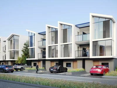 Complejo residencial Townhouses with garden view, near forest and lake, Bahçeşehir, Istanbul, Turkey