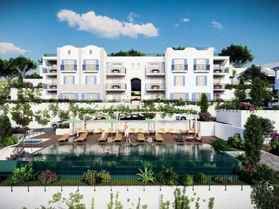 Residential complex Beautiful low-rise residence with a swimming pool in a picturesque area, Bodrum, Turkey