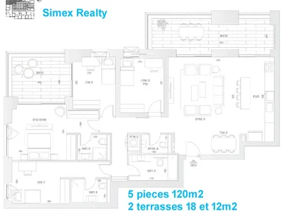 Wohnviertel Nouveau projet katamonim jerusalem du 2 au 5 pieces penthouses et rez de jardin
