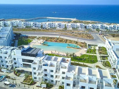 Residential complex Furnished studio 250 meters from the sea in the Cove Garden complex.
