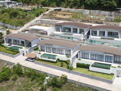 Wohnanlage New residential complex of villas with swimming pools and sea views in Maenam, Samui, Surat Thani, Thailand