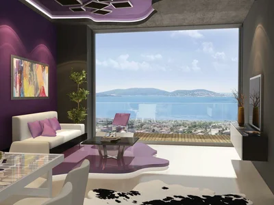 Residential complex Apartments with terraces in a high-rise residence with a swimming pool and a panoramic view, near a metro station, Istanbul, Turkey