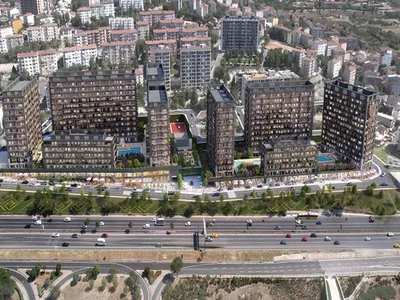 Complexe résidentiel Luxury apartments with views of the Sea of ​​Marmara in the Maltepe area.