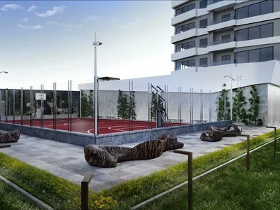 Zespół mieszkaniowy Residential complex with a swimming pool, meeting rooms and a spa area near a metro station, Istanbul, Turkey
