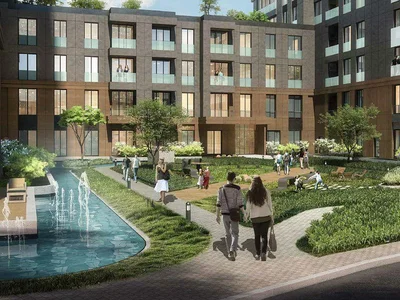 Zespół mieszkaniowy New residence with swimming pools and a riding arena in the center of Istanbul, Turkey