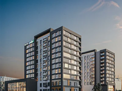 Zespół mieszkaniowy Residential complex with swimming pool and fitness centre, next to Aydos Forest, Sanjaktepe, Istanbul, Turkey