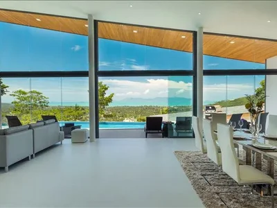 Zespół mieszkaniowy Residence with a swimming pool and a panoramic view, Samui, Thailand