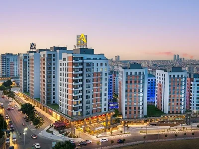 Zespół mieszkaniowy Luksusowe apartamenty z dwiema sypialniami w Avrupa Konutları Yenimahalle.