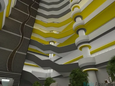 Residential quarter Beach-front Apartment in Mahmutlar, Alanya