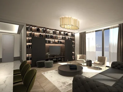 Complejo residencial New residence with a swimming pool, lounge areas and picturesque views, Istanbul, Turkey