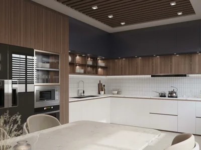 Zespół mieszkaniowy New residence with a swimming pool and kids' playground in the center of Istanbul, Turkey